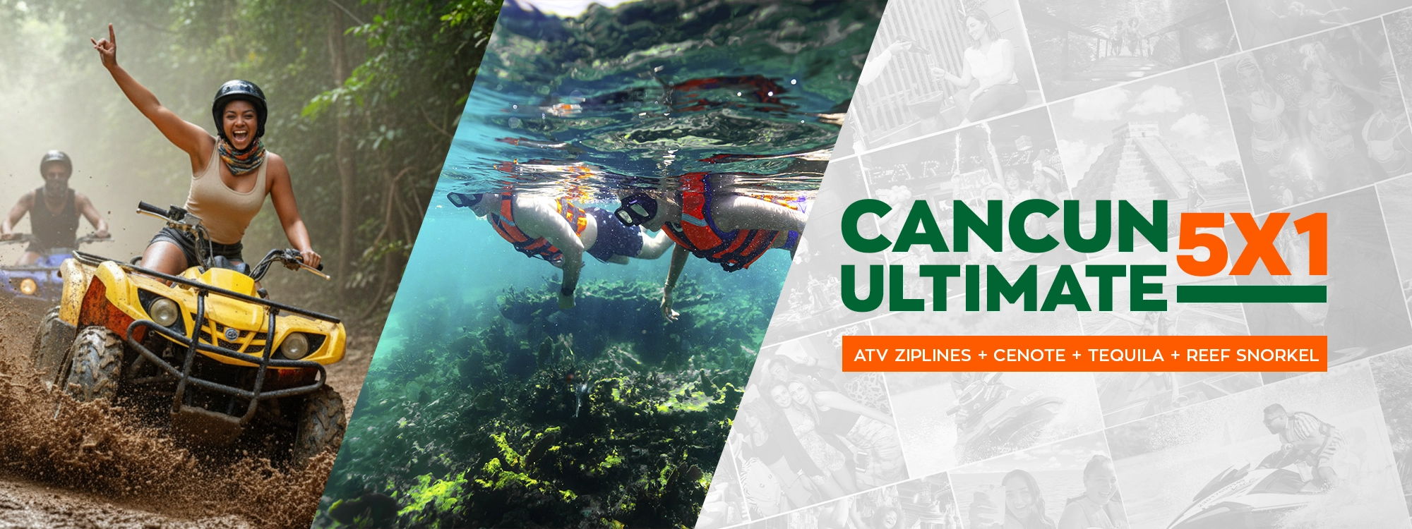 cancun ultimate 5x1 experience