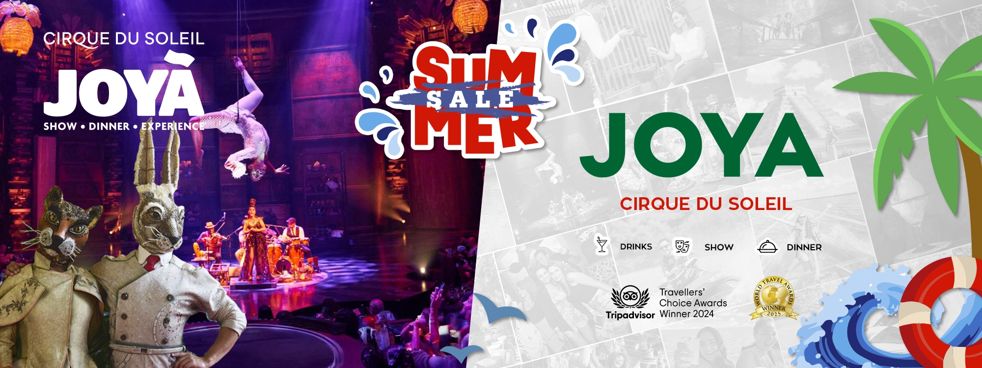 cirque du soleil joya show experience