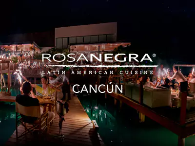 cover of Rosa Negra Restaurant in Cancun