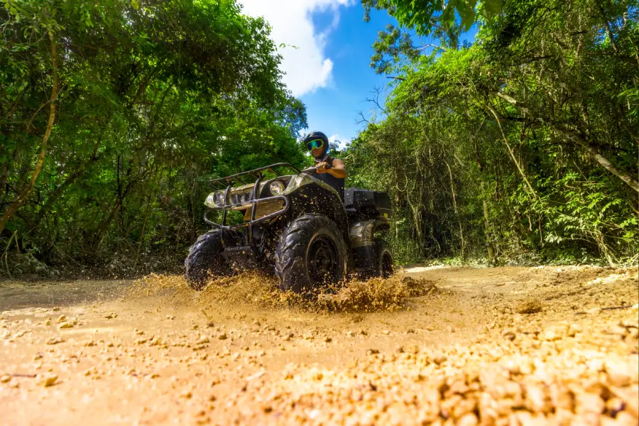 cover Extreme Adventure Eco Park ATV ride + Zipline & Cenote Included